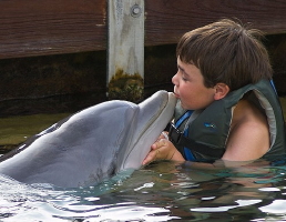 Dečak s oštećenjem vida uči da vidi koristeći tehniku delfina