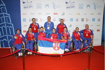 8. novembar 2011: Evropski šampionat u stonom tenisu za osobe sa invaliditetom