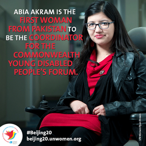 Abia Akram utire put ženama i devojkama sa invaliditetom