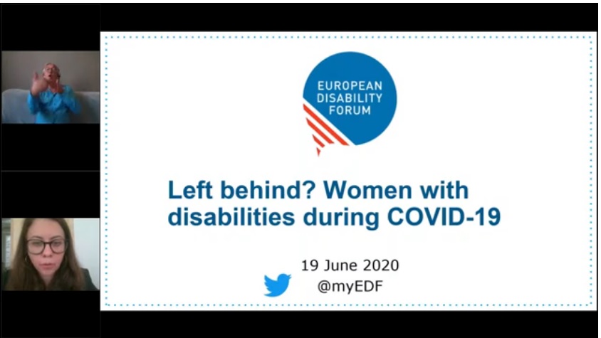 Vebinar “Žene sa invaliditetom zanemarene tokom pandemije”