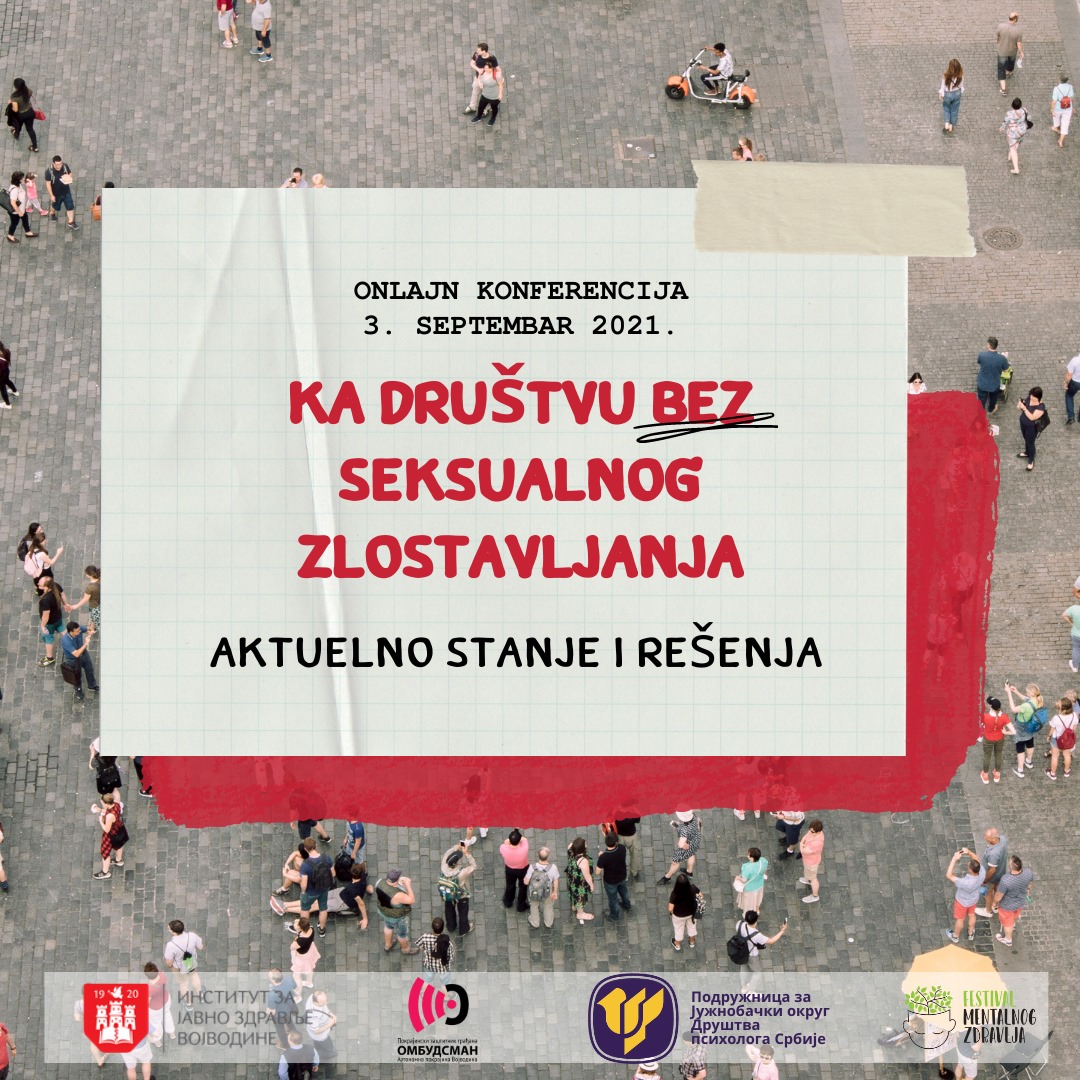…IZ KRUGA – VOJVODINA participated in a conference: Towards the Society without Sexual Harassment – current condition and solutions