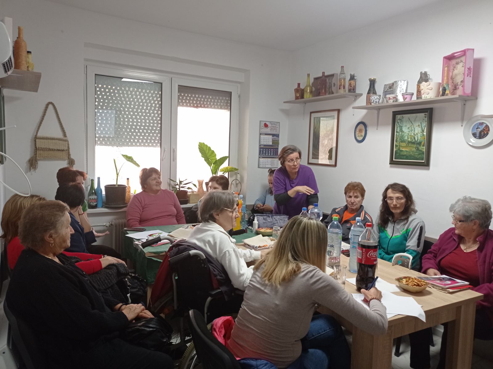A training session was held in Backa Topola for women whose mother language is Hungarian